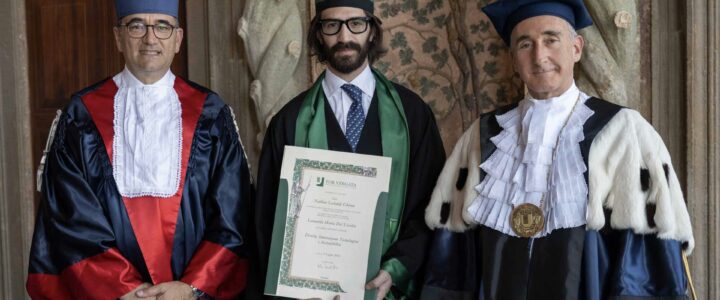 Leonardo Maria Del Vecchio, Laurea honoris causa in Diritto Innovazione Tecnologica e Sostenibilità